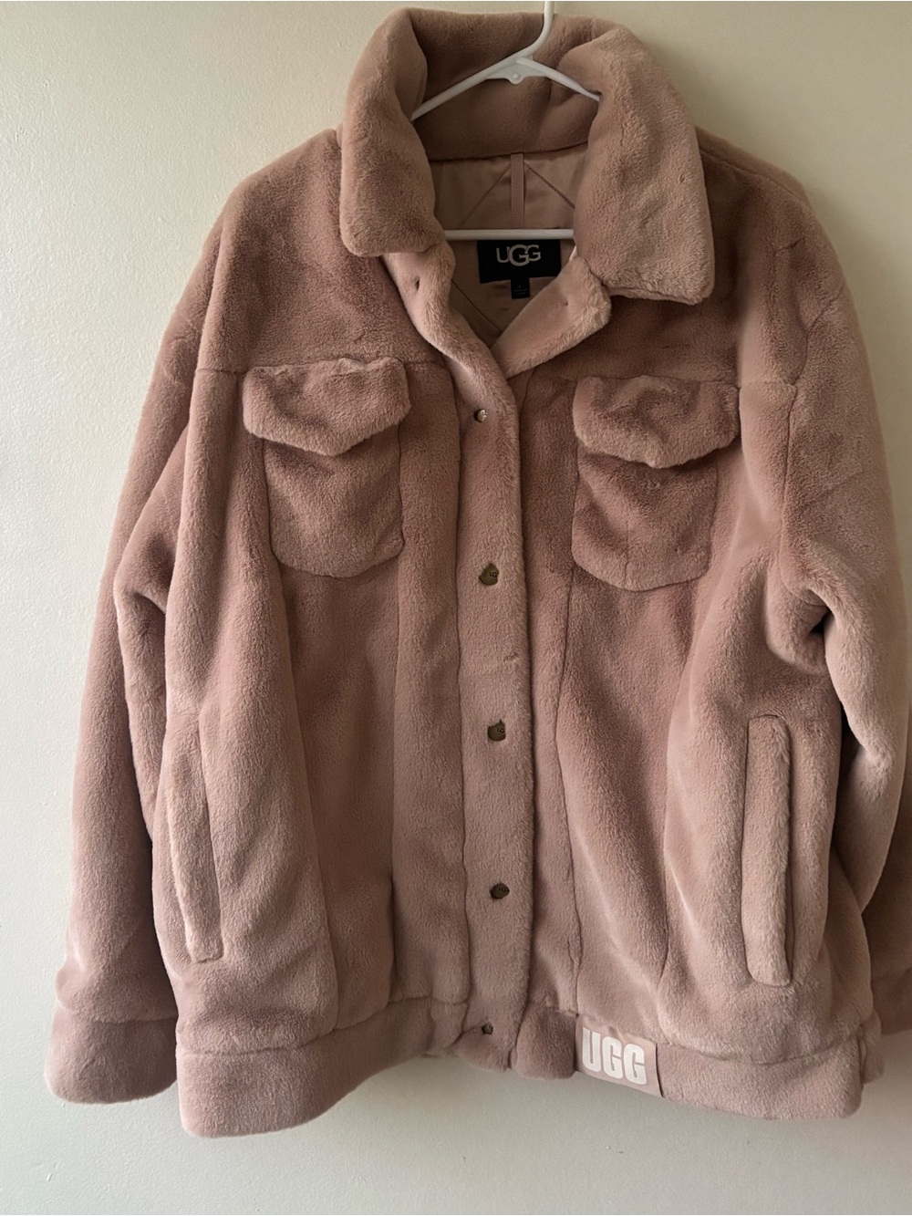 UGG Women's Plush Frankie trucker Jacket